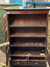 Load image into Gallery viewer, WOODEN GLASS ALMIRAH