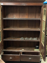 Load image into Gallery viewer, WOODEN GLASS ALMIRAH