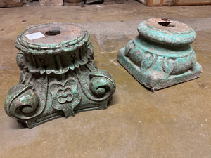 Antique 19th century pillars AH74