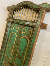Load image into Gallery viewer, WOODEN DOOR WITH FRAME AND TRANSOM MA125
