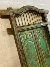 Load image into Gallery viewer, WOODEN DOOR WITH FRAME AND TRANSOM MA125
