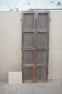 WOODEN JAALI DOOR AN35