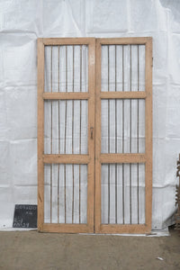 WOODEN JAALI DOOR AN39