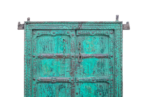 WOODEN SHEKHAVATI WINDOW AN24C
