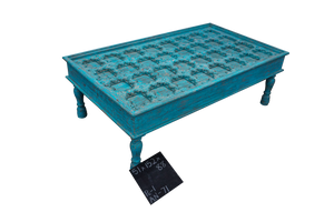 WOODEN COFFEE TABLE WITHOUT GLASS AN71