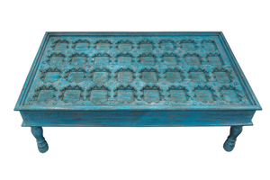 WOODEN COFFEE TABLE WITHOUT GLASS AN71
