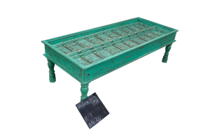 WOODEN COFFEE TABLE WITHOUT GLASS AN72