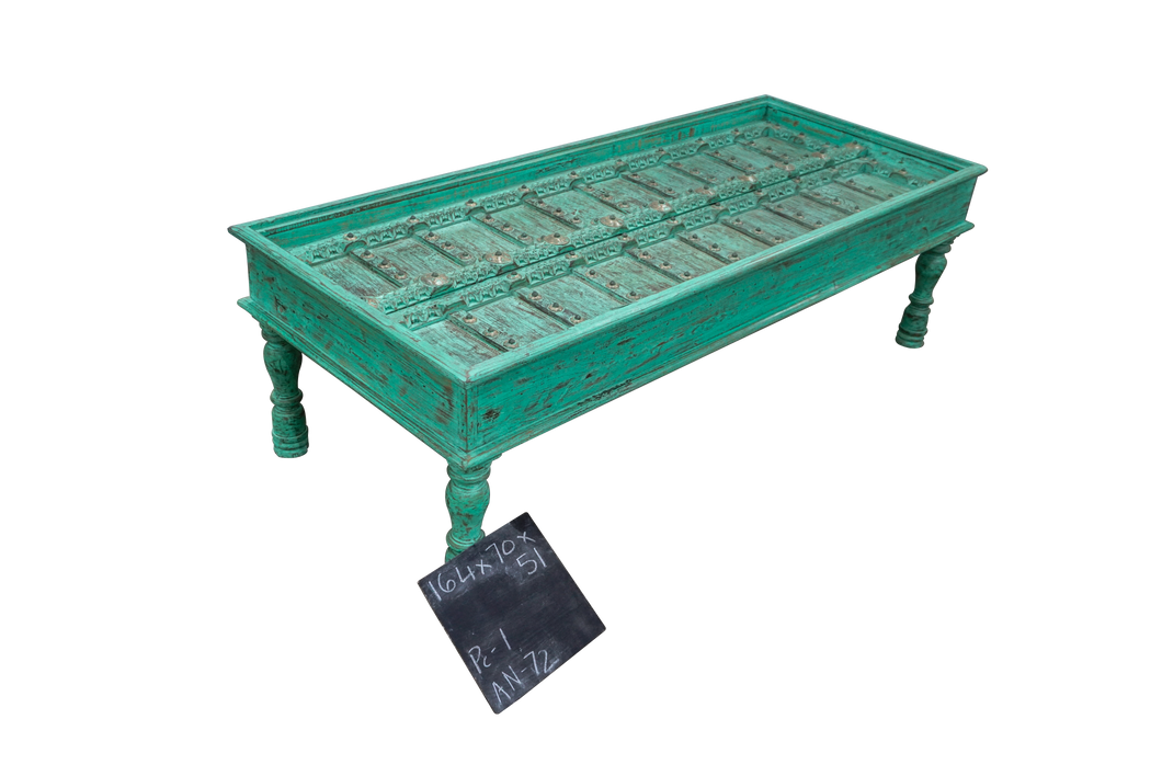 WOODEN COFFEE TABLE WITHOUT GLASS AN72