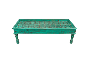 WOODEN COFFEE TABLE WITHOUT GLASS AN72