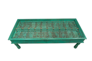 WOODEN COFFEE TABLE WITHOUT GLASS AN72