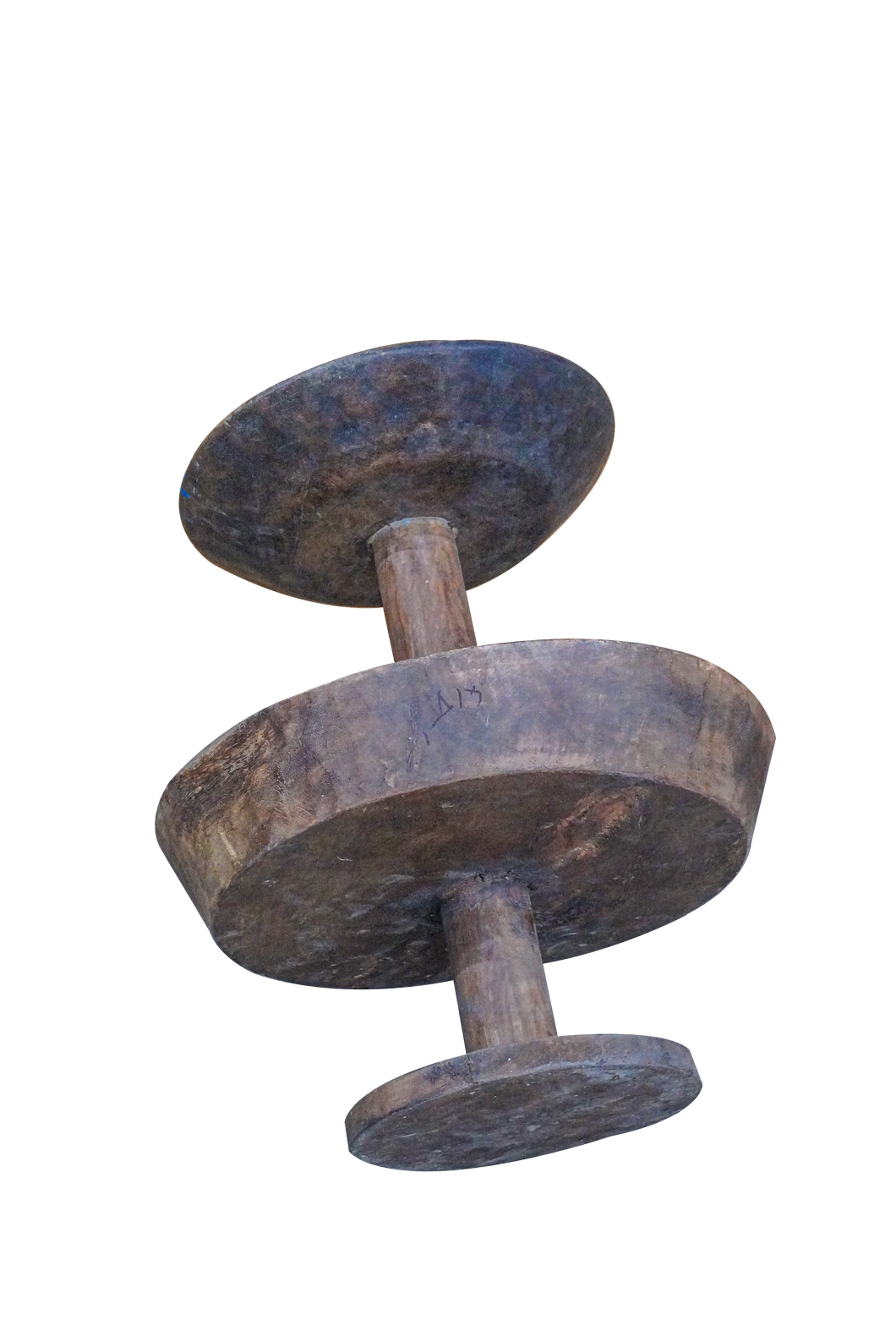 Wooden fruit bowls