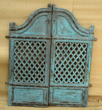 Load image into Gallery viewer, Blue Painted Dog Gate AH 31
