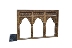 Wooden 3 arch mirror frame