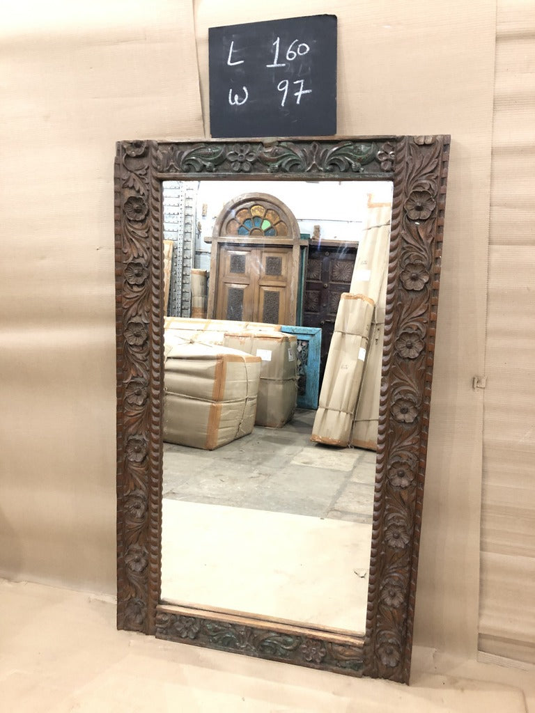WOODEN MIRROR FRAME AH91