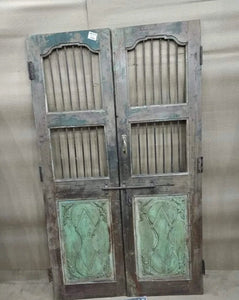 VINTAGE WOODEN JALI DOOR