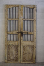 Load image into Gallery viewer, VINTAGE WOODEN JALI DOOR ONLY
