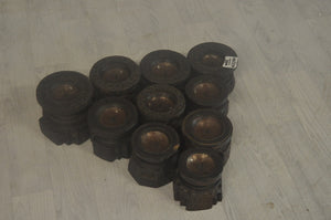 WOODEN CANDLE STAND