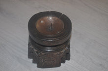 Load image into Gallery viewer, WOODEN CANDLE STAND
