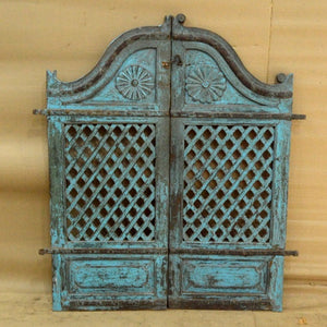 Blue Painted Dog Gate AH 31