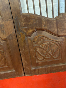 WOODEN JAALI DOOR