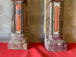 WOODEN PILLAR