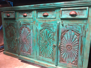 WOODEN SIDE BOARD