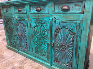 WOODEN SIDE BOARD