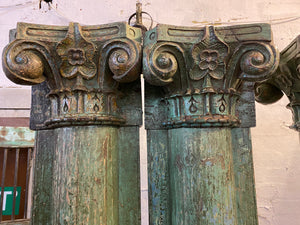 Antique 19th century pillars AH74