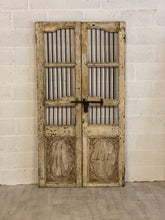 Load image into Gallery viewer, VINTAGE WOODEN JALI DOOR ONLY
